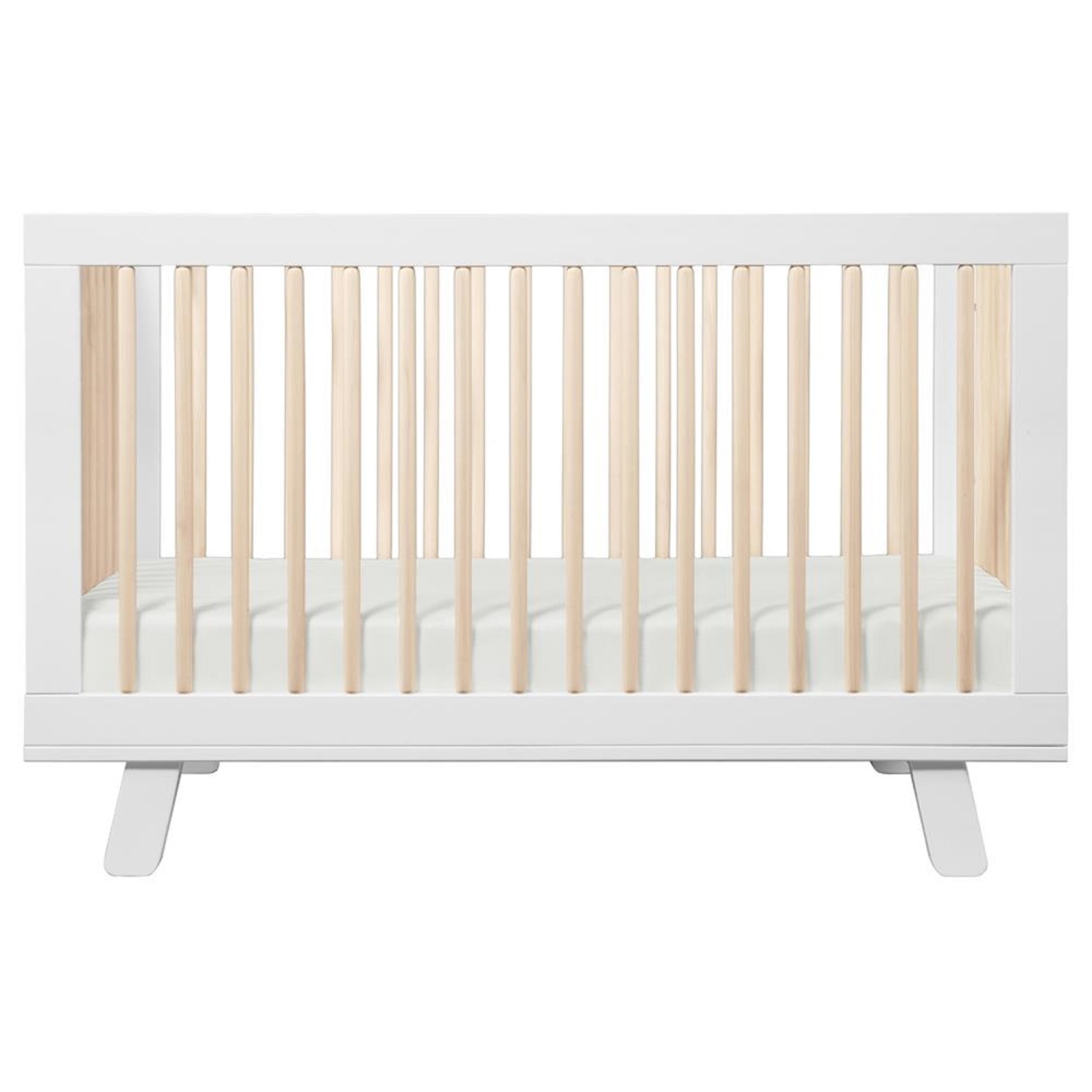 Baby Crib with Conversion Kit and Height Adjustable